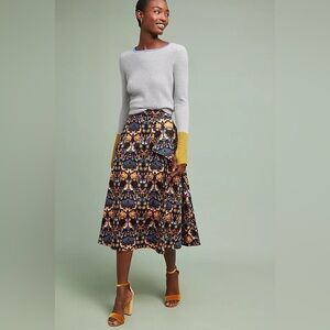 Anthropologie Whimsy Midi Skirt - new with tags